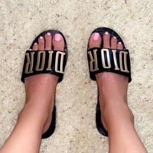 Dior Leather sandals size 8-39